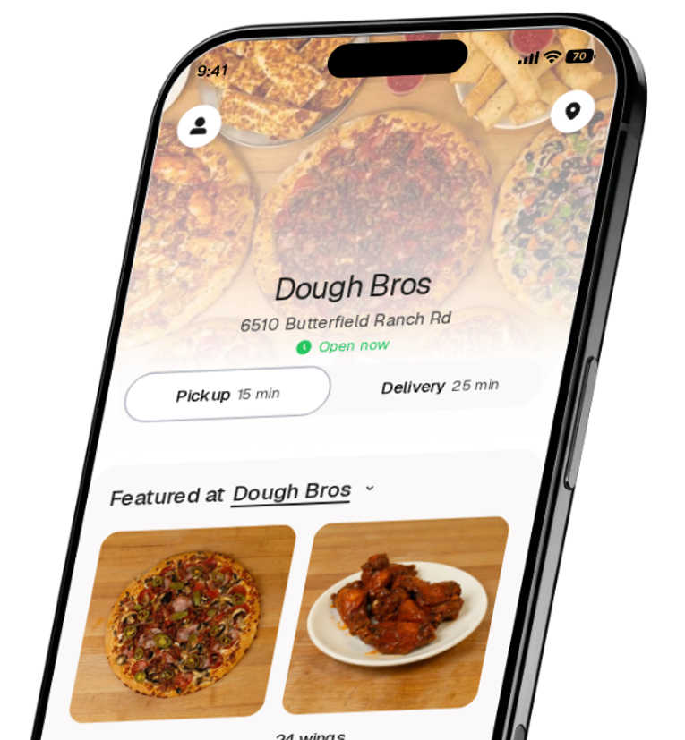 Dough Bros app preview