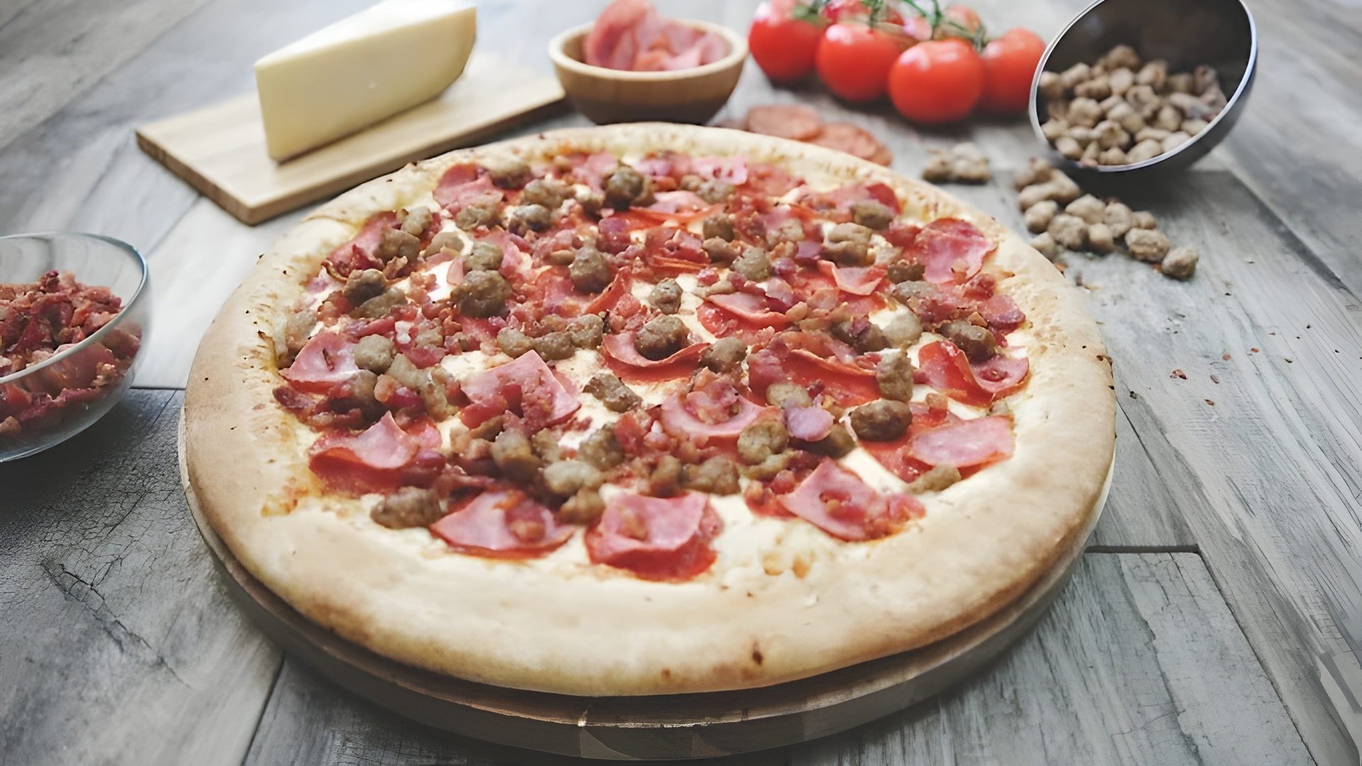 Fresh dough, piled-high toppings, every order