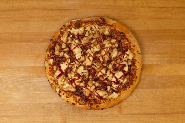 BBQ Chicken Pizza.